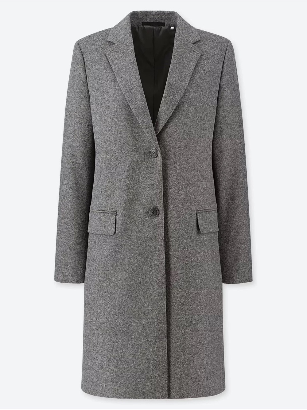 UNIQLO Wool Cashmere Chesterfield Coat
